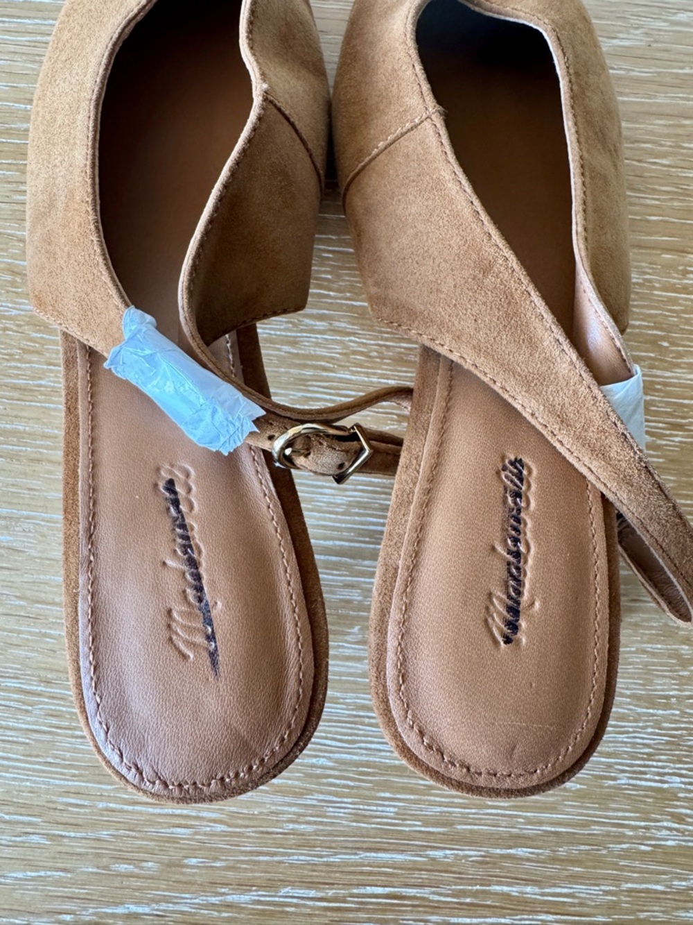 NWOB! MADEWELL Women’s The Emilie Slingback Pump in Russet Suede, Size 6.5 - Picture 9 of 16